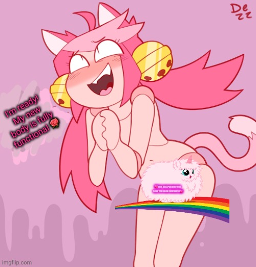 Mad mew mew | I'm ready! My new body is fully functional ? ?THIS SHEEPACORN WILL SAVE YOU FROM LEWDNESS? | image tagged in mad mew mew,nsfw,undertale,fanfiction,censored,waifu | made w/ Imgflip meme maker