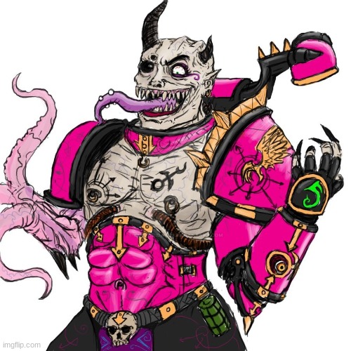 THIS PLEASES SLAANESH | image tagged in this pleases slaanesh | made w/ Imgflip meme maker