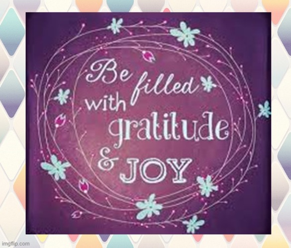 be filed with gratitude and joy | image tagged in namaste | made w/ Imgflip meme maker