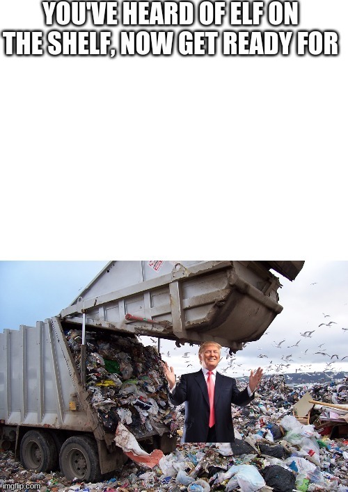 Trump in the dump | image tagged in dump trump | made w/ Imgflip meme maker