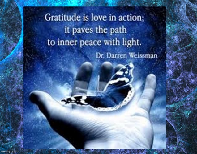 Gratitude is love in action | image tagged in namaste | made w/ Imgflip meme maker