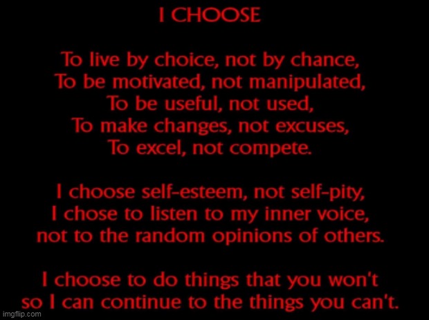 Choice Power | image tagged in decisions,possibilities | made w/ Imgflip meme maker