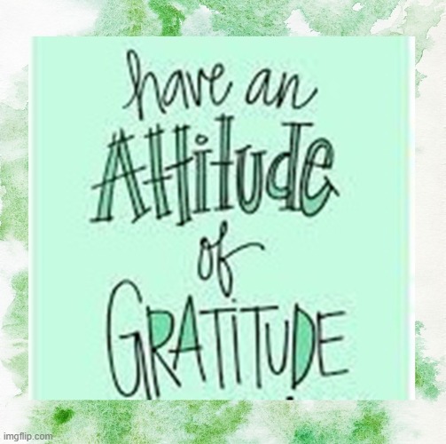 have an attitude of gratitude | image tagged in namaste | made w/ Imgflip meme maker