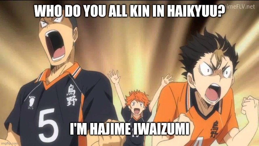 Image ged In Haikyuu Template Haikyuu Anime Imgflip