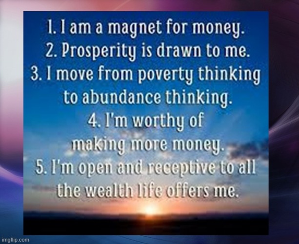 5 Steps to I am Abundance | image tagged in namaste | made w/ Imgflip meme maker