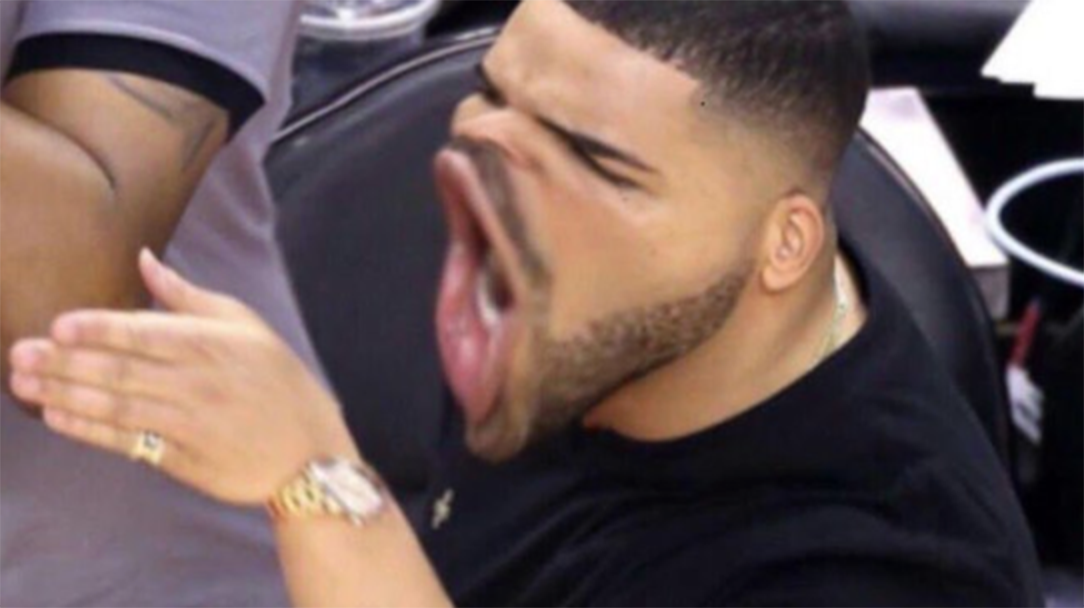 High Quality Drake Yelling Blank Meme Template