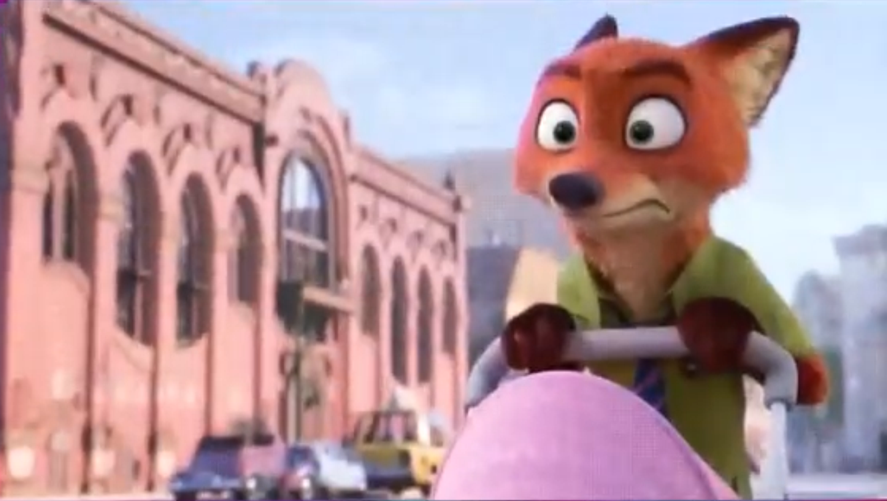 Surprised Nick Wilde (Zootopia) Blank Meme Template