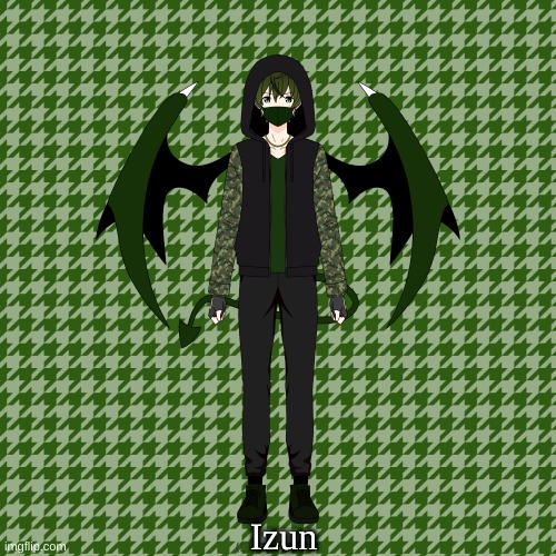 My other, other, other OC Izun | Izun | image tagged in oc,anime | made w/ Imgflip meme maker