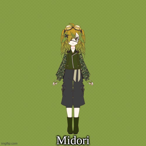 My other-other-other-other OC Midori | Midori | image tagged in oc,anime | made w/ Imgflip meme maker