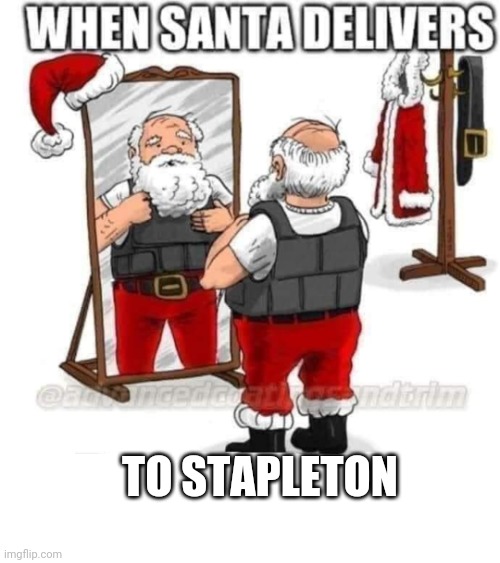 TO STAPLETON | image tagged in funny memes | made w/ Imgflip meme maker