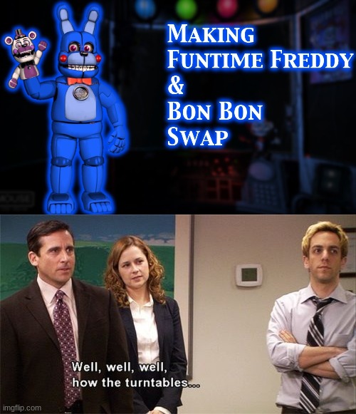 image tagged in well well well how the turn tables,fnaf sister location,sister location | made w/ Imgflip meme maker