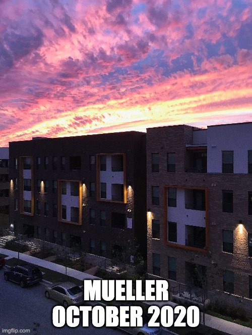 MUELLER OCTOBER 2020 | image tagged in sunset | made w/ Imgflip meme maker