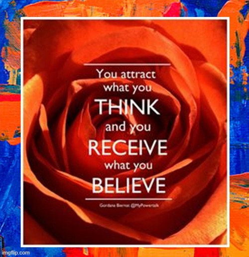 You attract what you think and you receive what you believe | image tagged in namaste | made w/ Imgflip meme maker