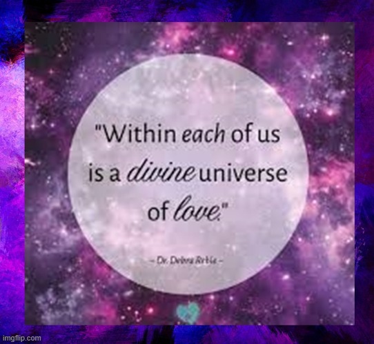 Within each of us is a divine universe | image tagged in namaste | made w/ Imgflip meme maker