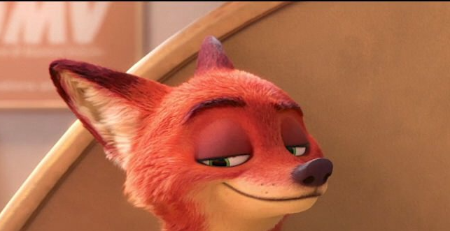 Nick Wilde smug Blank Meme Template