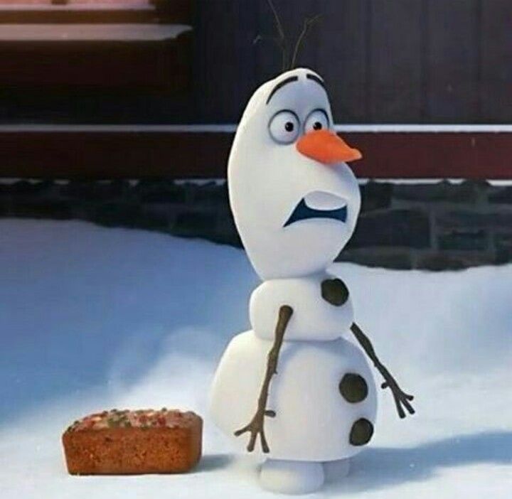 High Quality Olaf Fruitcake Blank Meme Template