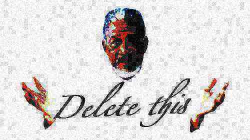 High Quality Morgan Freeman delete this deep-fried 1 Blank Meme Template