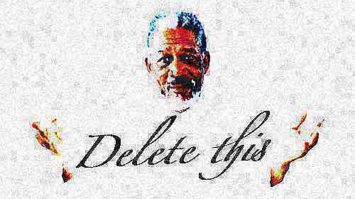 High Quality Morgan Freeman delete this deep-fried 3 Blank Meme Template