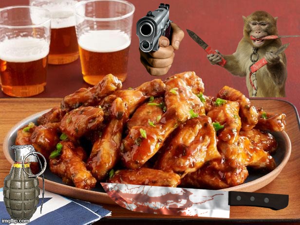 Chicken wings  | image tagged in chicken wings | made w/ Imgflip meme maker