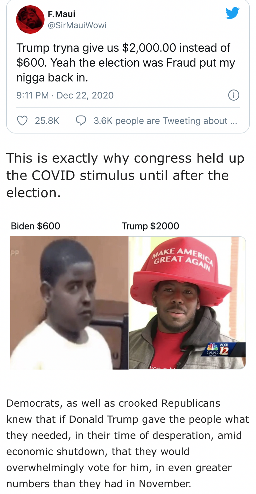 Trump covid Blank Meme Template