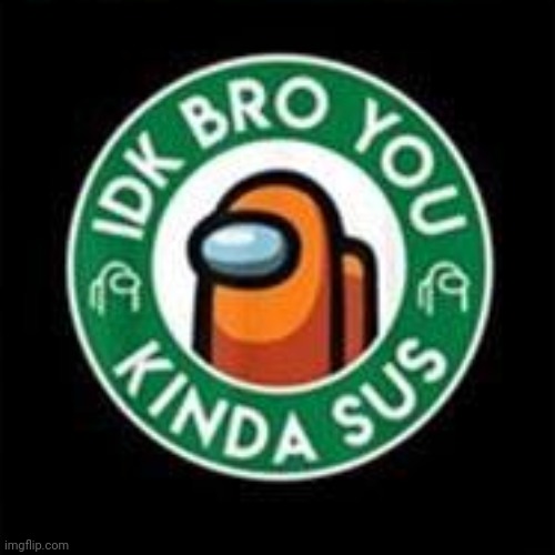 IDK bro you kinda sus | image tagged in idk bro you kinda sus | made w/ Imgflip meme maker