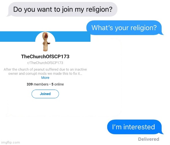 whats your religion | image tagged in whats your religion,scp meme,scp,scp 173,reddit,reddidit | made w/ Imgflip meme maker