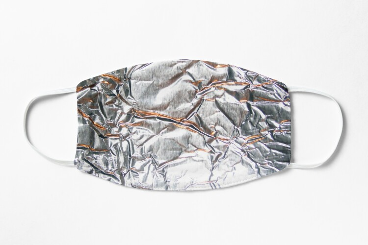 High Quality TinFoil Mask Hat Blank Meme Template