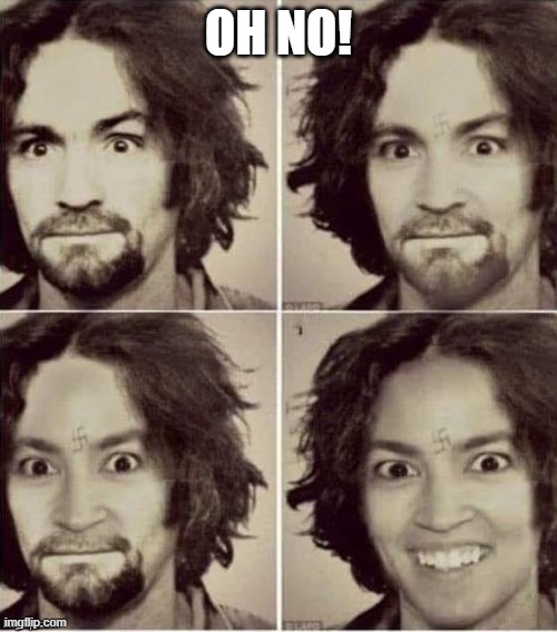 AOC | OH NO! | image tagged in aoc | made w/ Imgflip meme maker