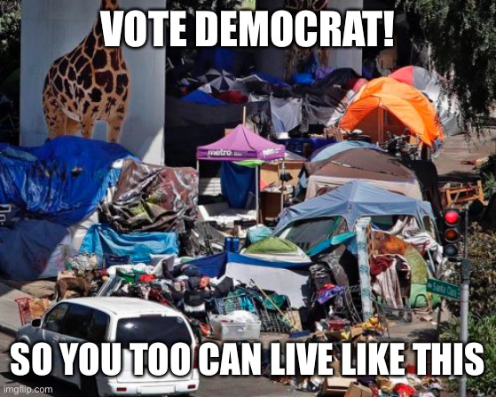 VOTE DEMOCRAT! SO YOU TOO CAN LIVE LIKE THIS | made w/ Imgflip meme maker