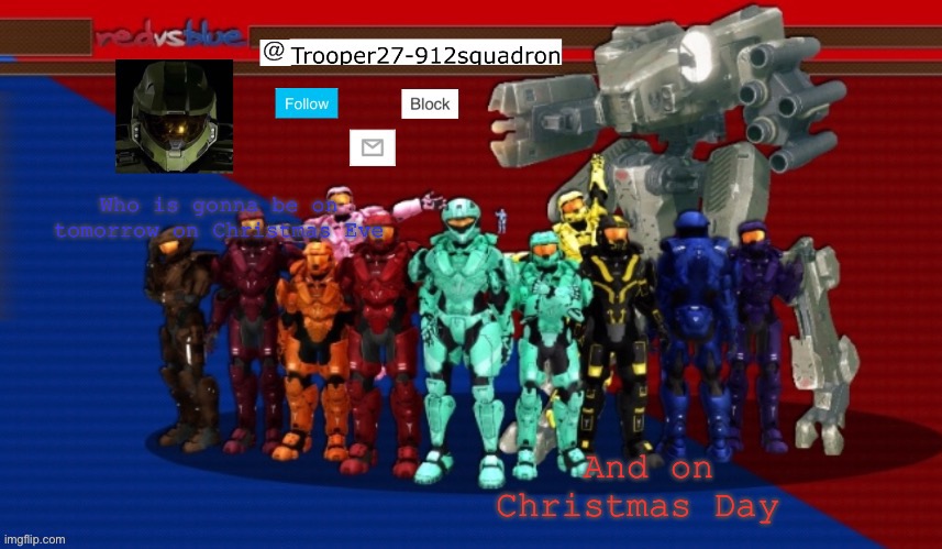 Ik I will | Who is gonna be on tomorrow on Christmas Eve; And on Christmas Day | image tagged in t27 announcement | made w/ Imgflip meme maker