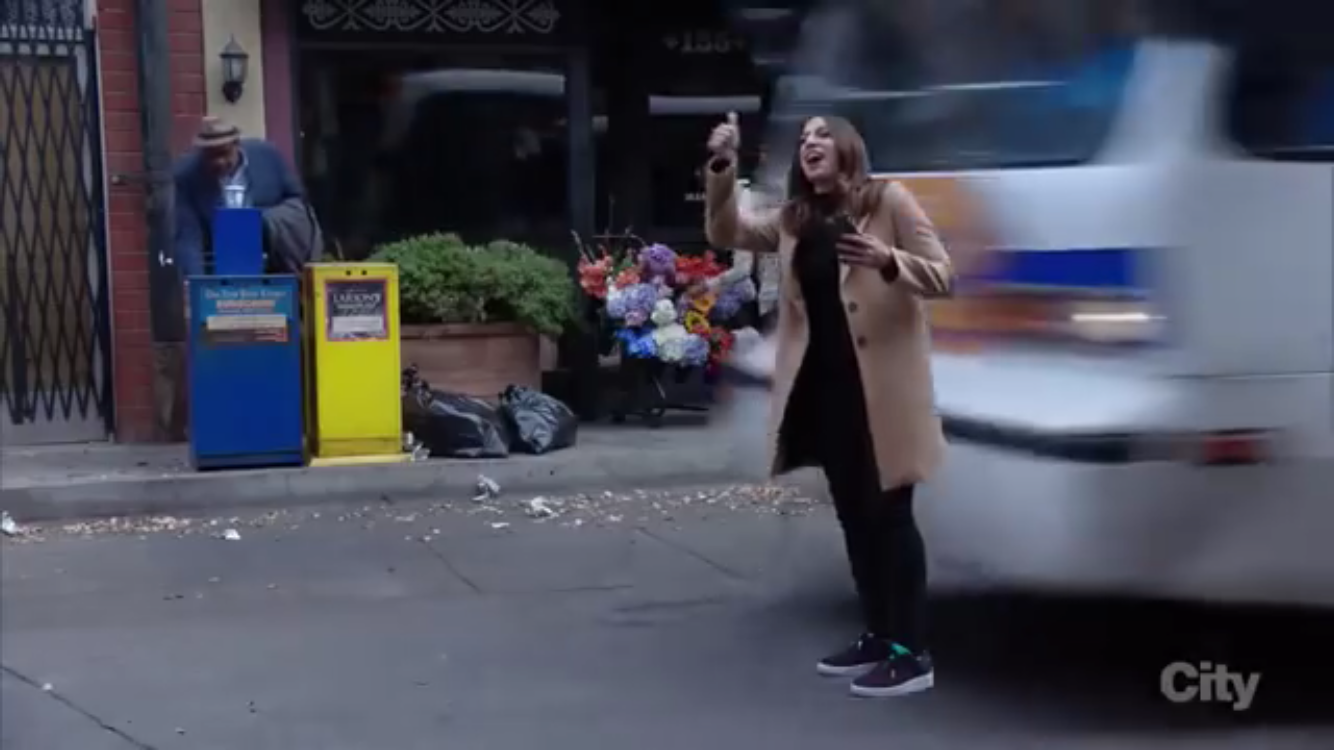 Gina gets hit by a bus Blank Meme Template
