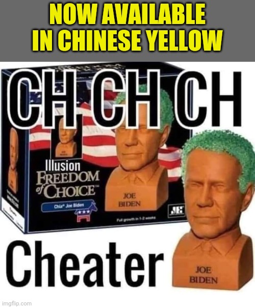 Don't worry about paying for it, someone else will. Ain't socialism great? | NOW AVAILABLE IN CHINESE YELLOW | image tagged in joe biden,creepy joe biden,dementia | made w/ Imgflip meme maker