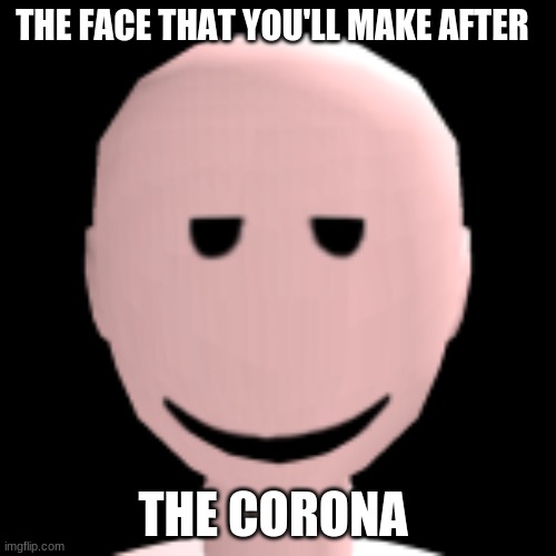ok? | THE FACE THAT YOU'LL MAKE AFTER; THE CORONA | image tagged in earthwormsally,sally,coronavirus,corona | made w/ Imgflip meme maker