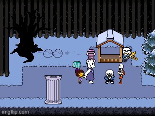 some random Undertale image thingy that i made | image tagged in funny,undertale,toriel,sans,papyrus,frisk | made w/ Imgflip meme maker