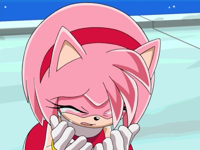 Amy Rose Blank Meme Template