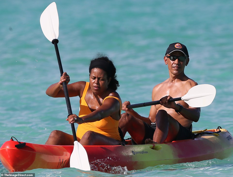 Obama kayak Blank Meme Template