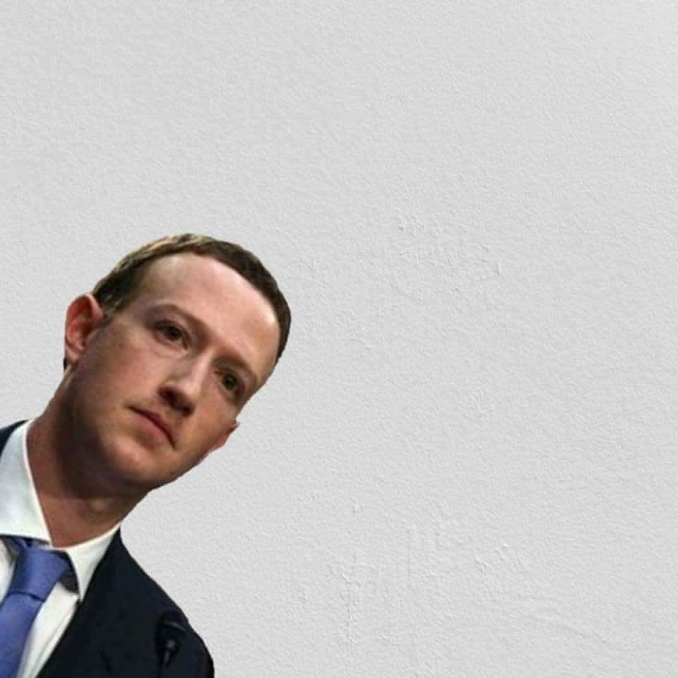 Mark Zuckerberg Blank Meme Template