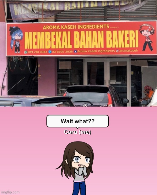 What the heck? | image tagged in gacha life restaurant,wait what,gacha life,what the heck | made w/ Imgflip meme maker