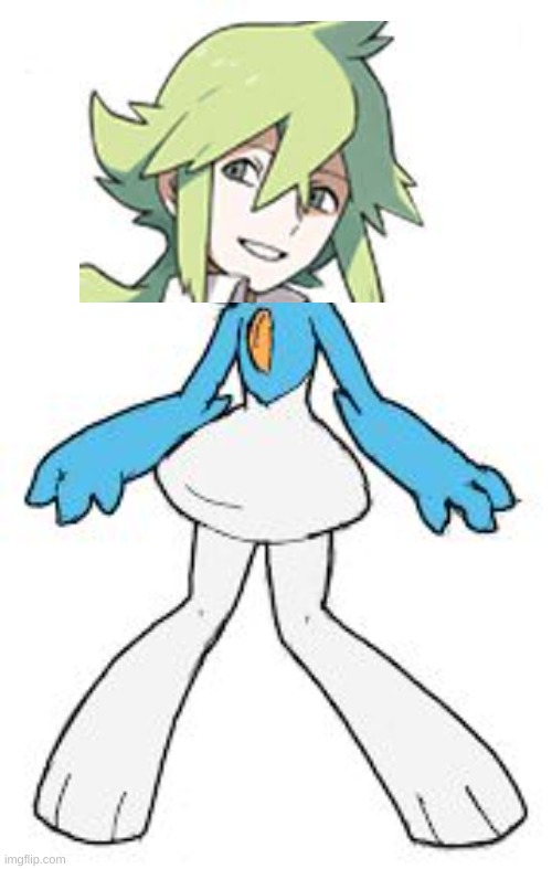 N the Gallade | image tagged in gallade | made w/ Imgflip meme maker