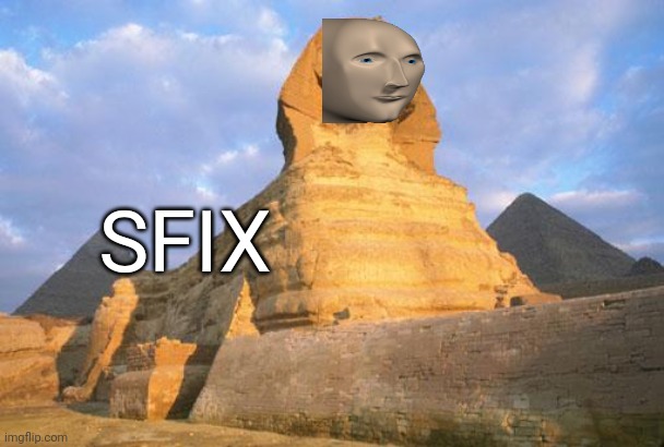 Sfix.... | SFIX | image tagged in sphinx mullet | made w/ Imgflip meme maker