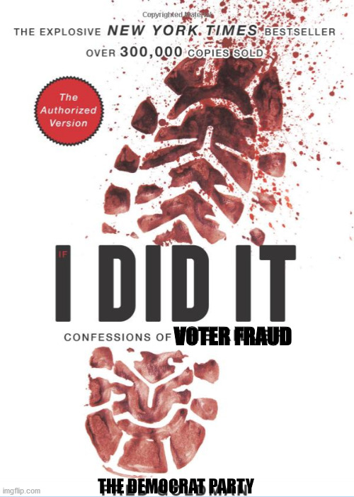 I expect this book to come out after Joe/Harris's re-election | VOTER FRAUD; THE DEMOCRAT PARTY | image tagged in voter fraud,election 2020,confessional,democrat party,government corruption | made w/ Imgflip meme maker