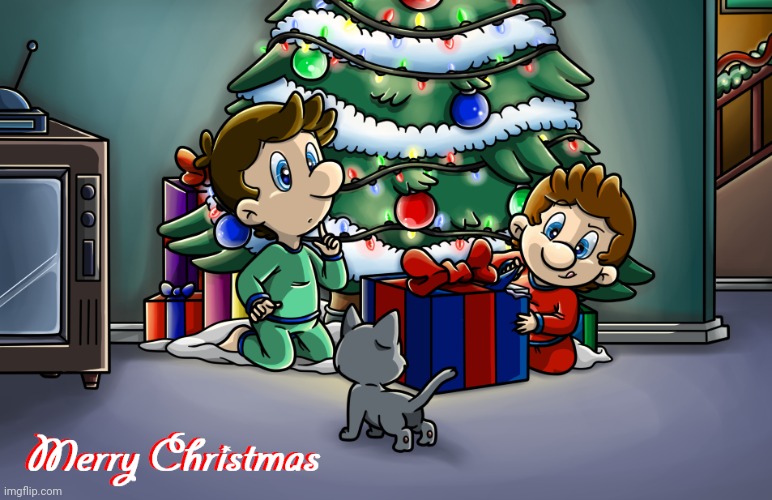 Ok this is just adorable <3 Merry Christmas! | made w/ Imgflip meme maker