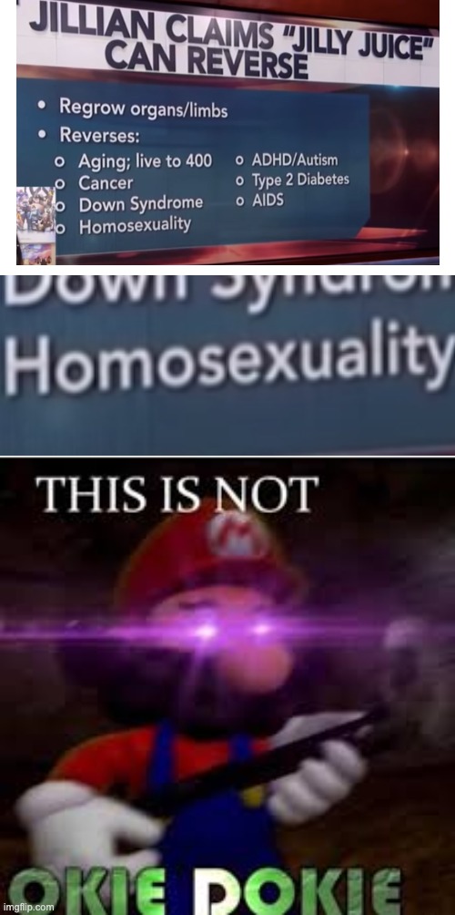 This is not okie dokie | image tagged in this is not okie dokie,memes,lgbtq | made w/ Imgflip meme maker