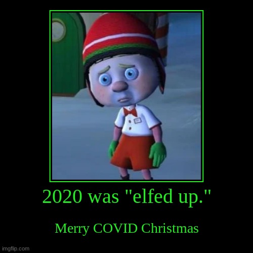 COVID Christmas Card | image tagged in holidays | made w/ Imgflip demotivational maker