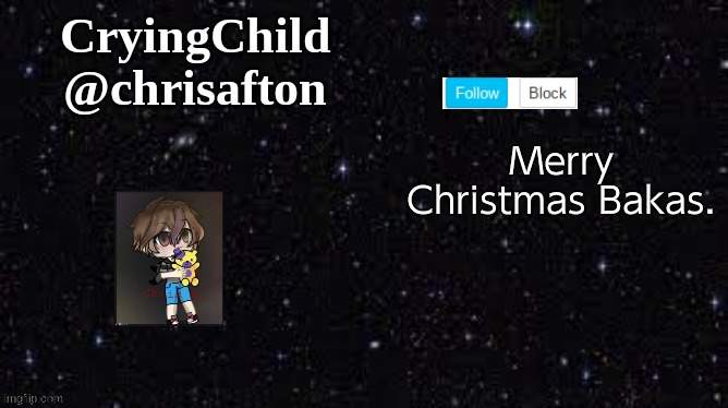 Announcement Template | Merry Christmas Bakas. | image tagged in announcement template | made w/ Imgflip meme maker