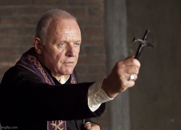 The power of Christ compels you! | image tagged in the power of christ compels you | made w/ Imgflip meme maker
