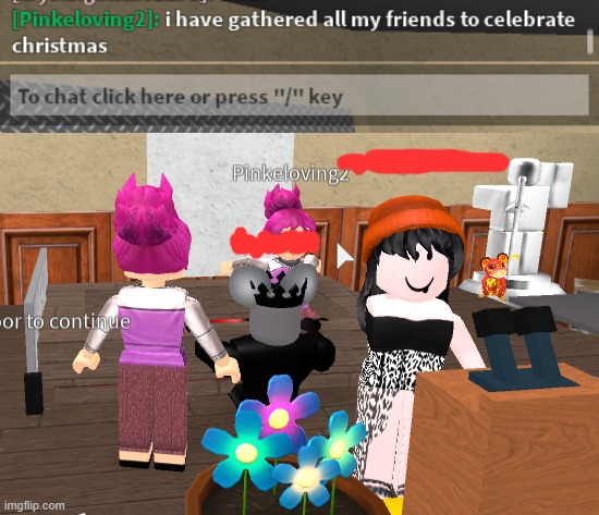 merry christmas i had to delete the other one because the drawing was bled | made w/ Imgflip meme maker