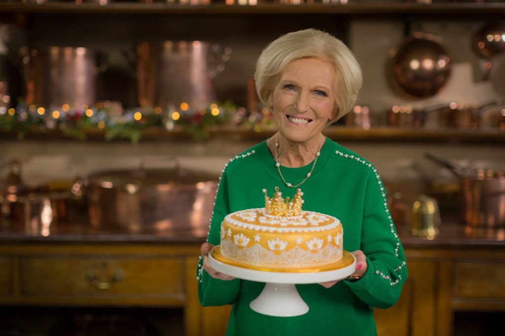 High Quality Mary Berry Xmas Blank Meme Template