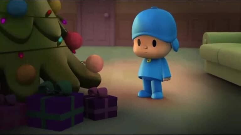 Pocoyo Navidad Blank Meme Template