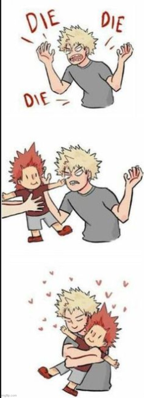 how to get bakugou to stop yelling | image tagged in my hero academia | made w/ Imgflip meme maker